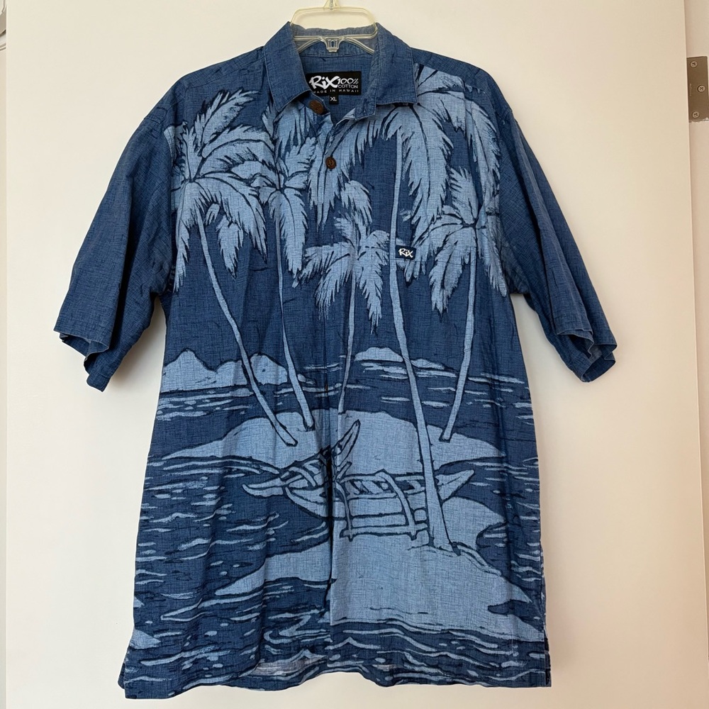 RIX Island Wear Hawaiian Shirt for Men